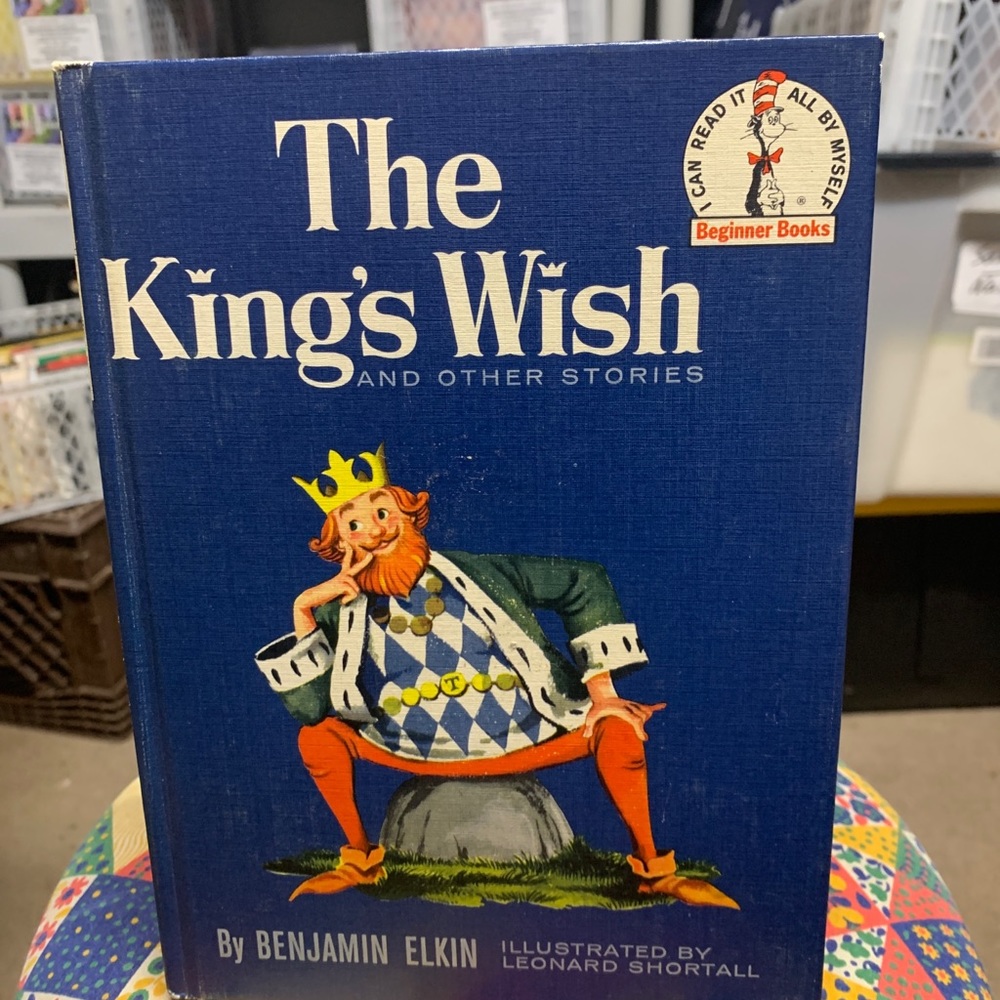 Vintage Benjamin Elkin THE KING'S WISH Book 1960